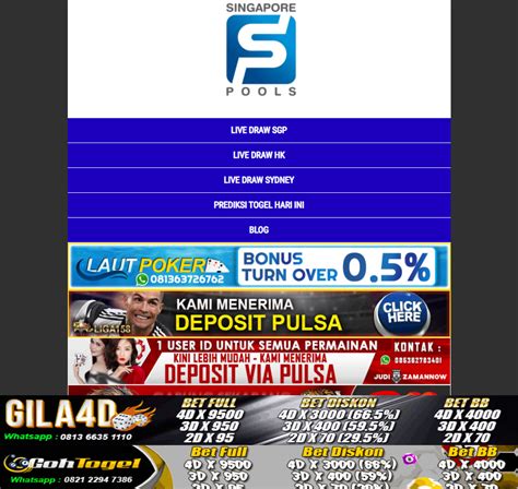 keluaran sgp